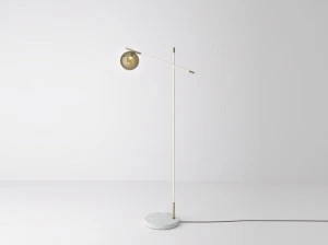 PROF Торшер из дутого стекла Grace