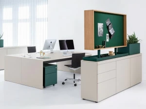 werner works Доска объявлений для офиса / белая доска Basic top