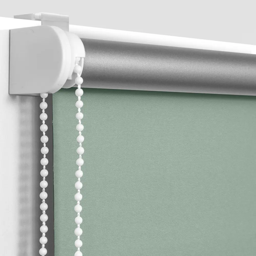 Штора рулонная блэкаут Эскар 55x160 см зеленая Cactus 5 BLACKOUT STLM-2200561 - Вид №2