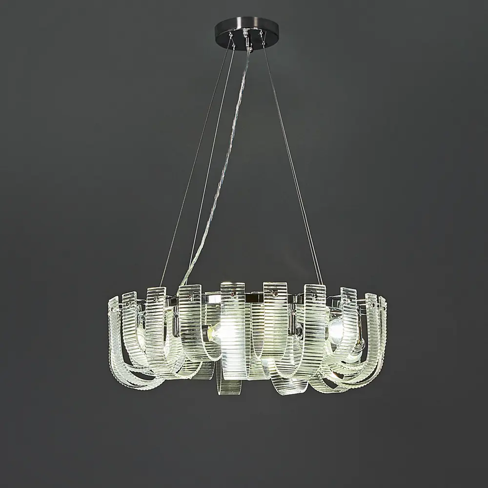 DE CITY Люстра Линген - современная подвесная с 6 плафонами 89391456 STLM-1563702 - Вид №1