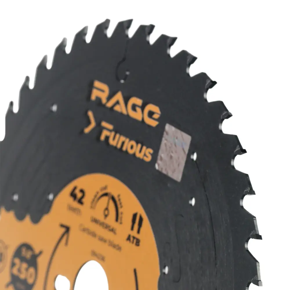 Универсальный пильный диск RAGE Furious для дерева 250 мм 88928410 STLM-1510089 - Вид №2