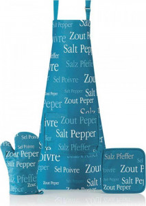 10564335 Winkler Прихватка для горячего Winkler "Соль и Перец" 20х20см (бирюзовая) Ткань