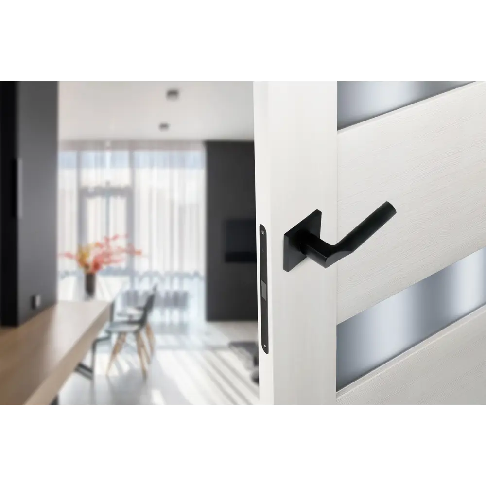 Дверные ручки Edson EDS-134B-Q2 черные для межкомнатных дверей 85170393 STLM-0059390 - Вид №5