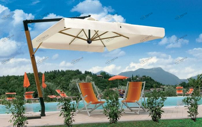 Scolaro Parasol Квадратный зонт с боковой опорой Palladio C3030 pab/c3035 pab