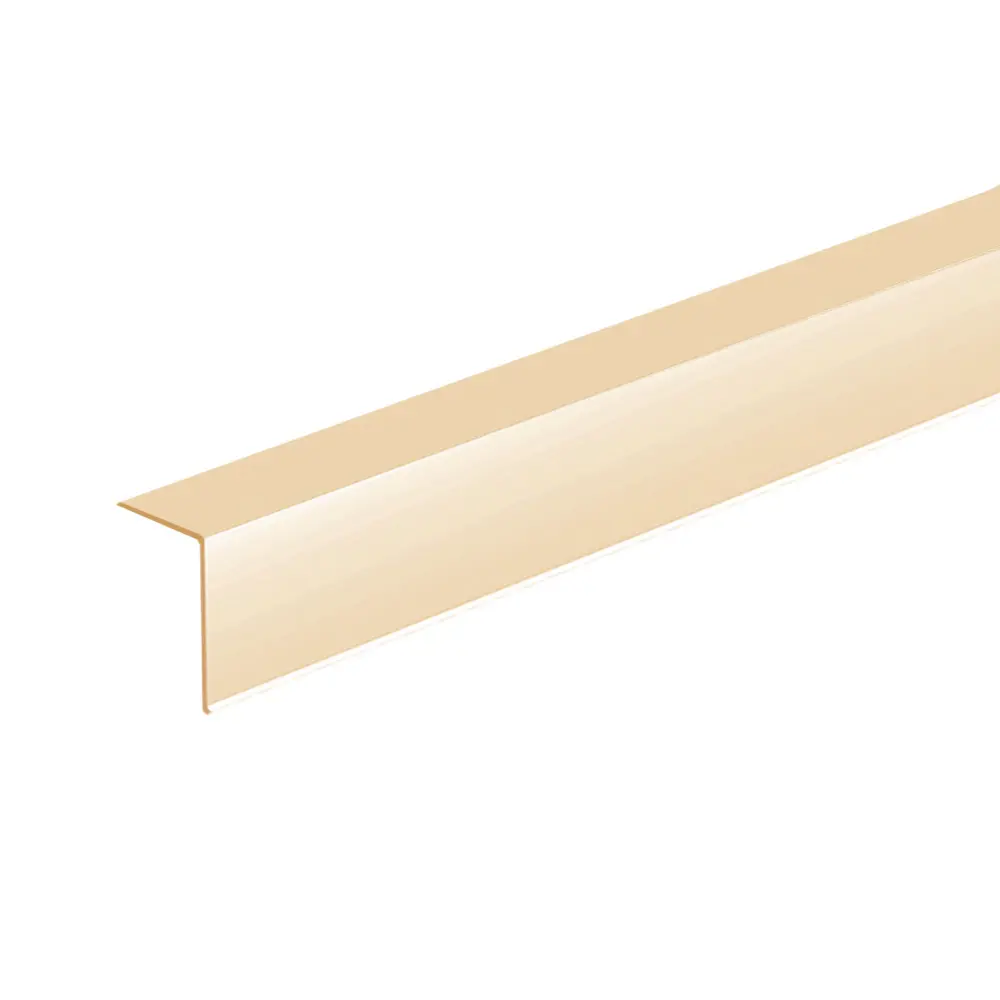 Угол арочный ПВХ 10x20x2700 мм слоновая кость Santreyd STLM-2179131