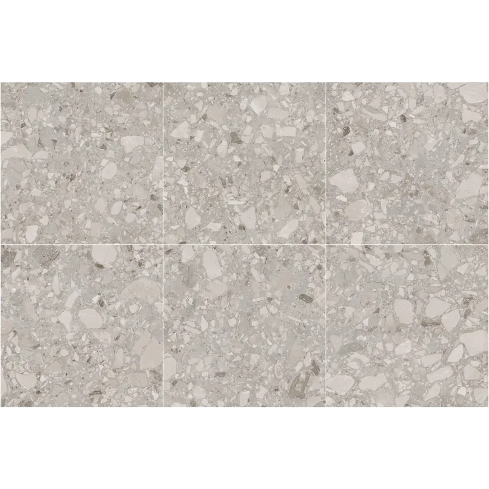 Глазурованный керамогранит LB Ceramics Набережная 60x60 см 1.8 м² матовый цвет бежево-серый STLM-2203681 - Вид №2