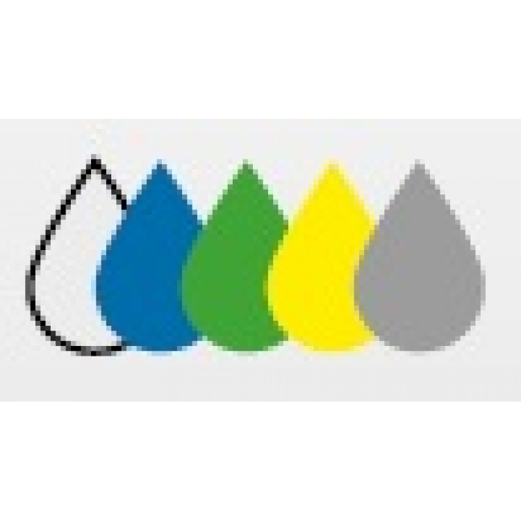 241605 DENOX Контейнер для раздельного сбора мусора с внутренним разделением на 1, 2 или 3 секции с педалью и крышкой 50 л. Белый  - Вид №1