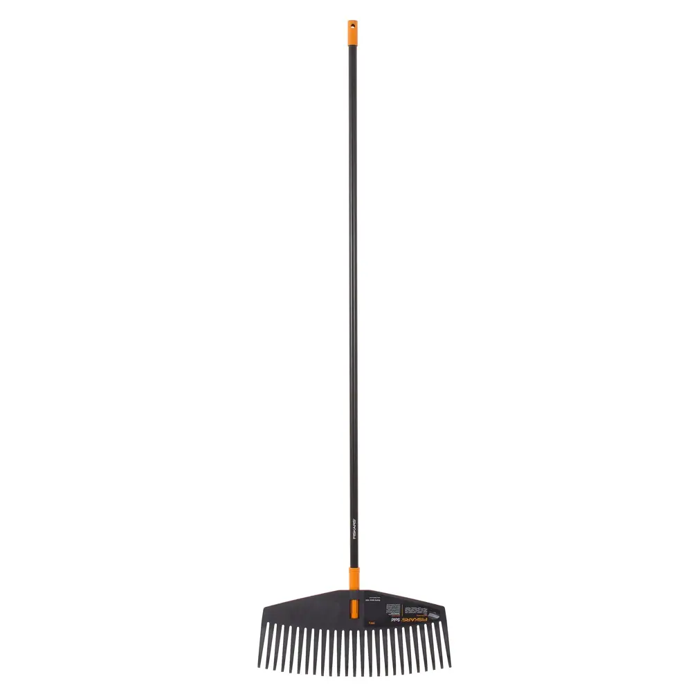 Грабли веерные Fiskars 25 зубьев 171 см пластик, с черенком 18805296 STLM-2082600 
