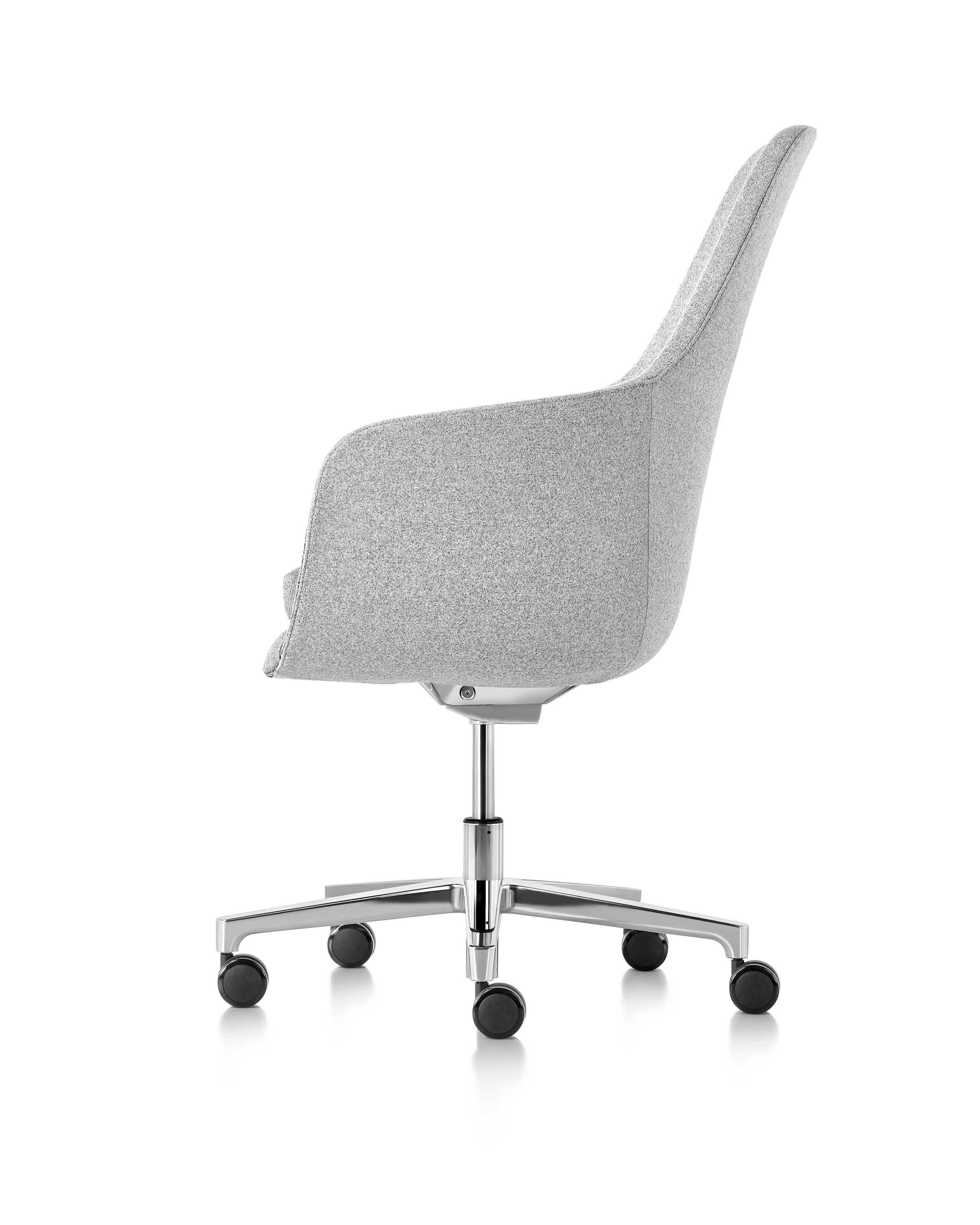 Ткань поворотный операционный офисный стул с колесами Herman Miller Saiba ARCH-00053276 - Вид №8