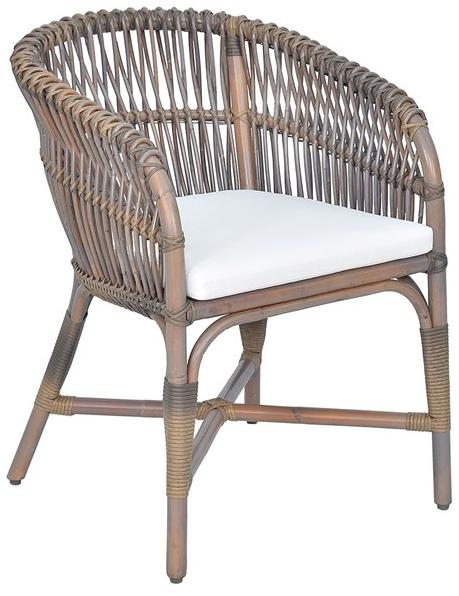 cbdesign Садовый стул из синтетического волокна с подлокотниками Aruba N052n1 - Вид №1