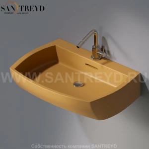 L283.133 Подвесная раковина настенная овальная A. e T. Italia SQUARE