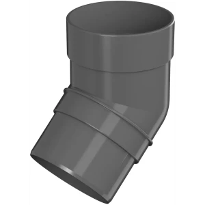 Колено Технониколь Оптима 120x80 мм серый