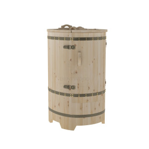 1631 Фитобочка прямая "Стандарт" натуральный, фурнитура 409 Alyarus