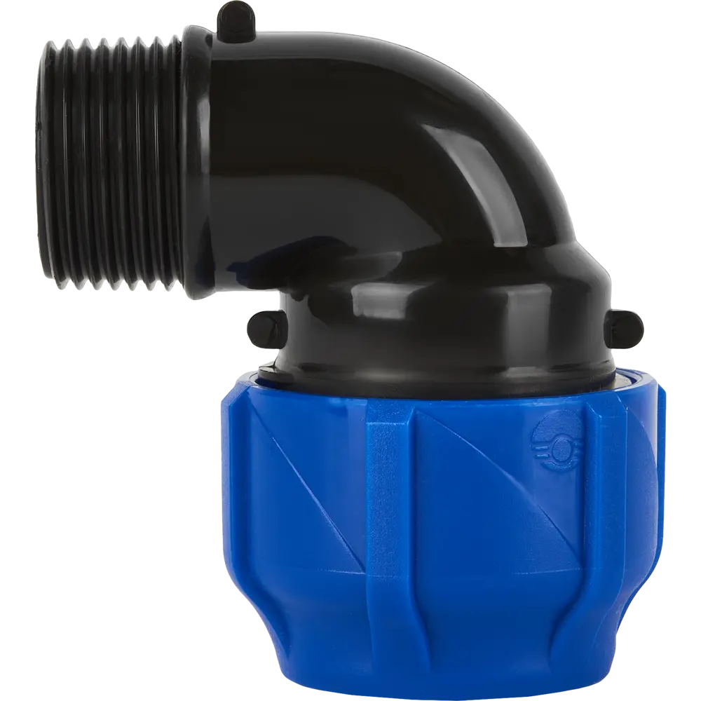 Отвод комбинированный 90° ПНД Valfex 1"x32 мм НР 1210012432100 89106793 STLM-2006762  - Вид №1