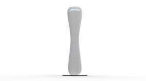 Реконструированный каменный столб / пепельница для общественных мест