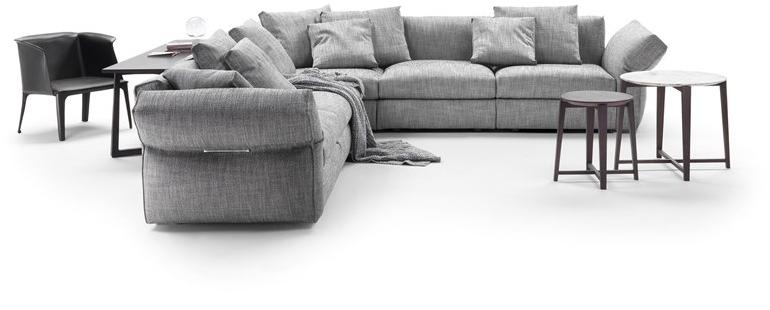 Flexform Модульный угловой диван из ткани Newbridge sun-id-1376691 - Вид №2