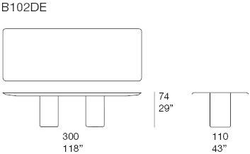 Paola Lenti Прямоугольный обеденный стол sun-id-1471843 - Вид №3