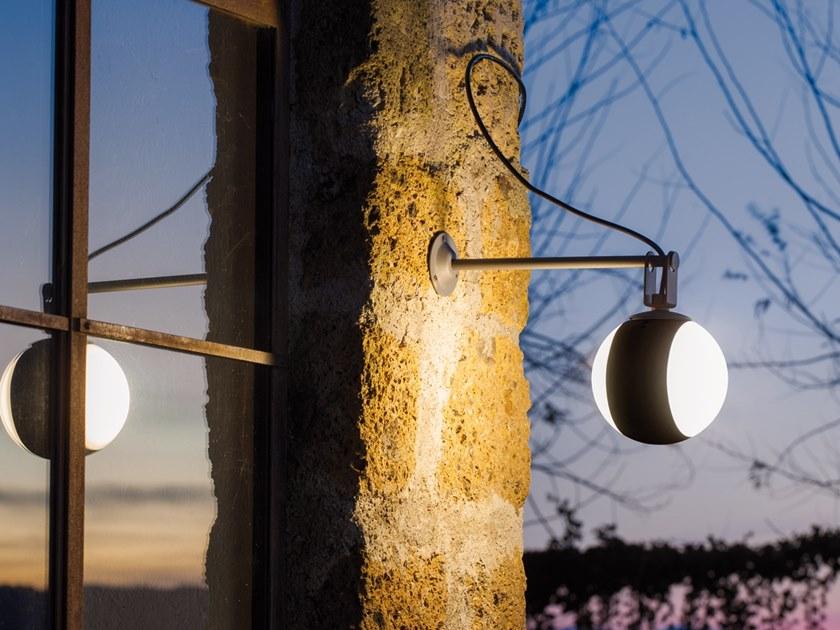 SOVIL Настенный светодиодный светильник для улицы из алюминия и опаловой смолы sun-id-1414805 - Вид №3