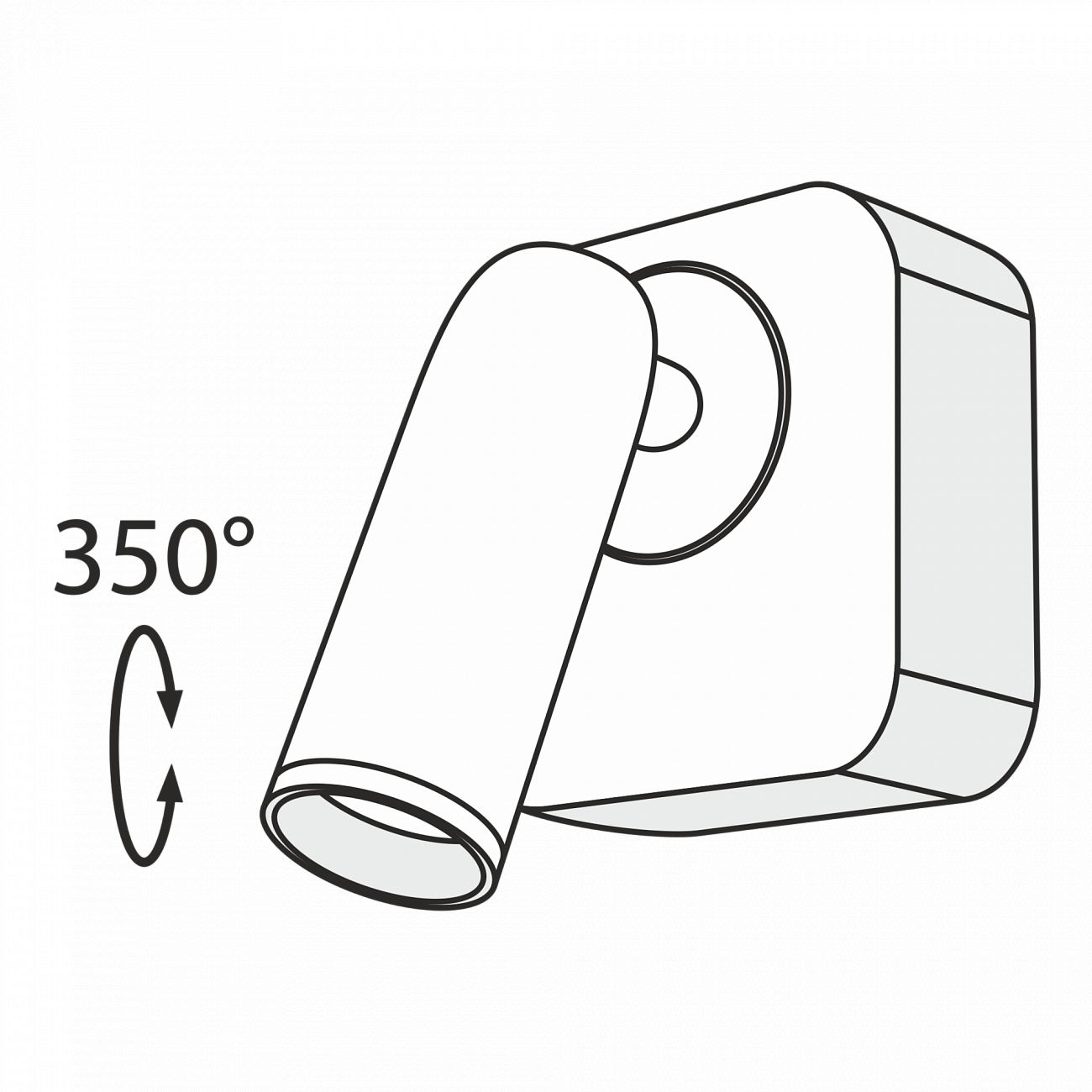 Бра настенное белое Mirax Ceiling & Wall C039WL-L3W3K TECHNICAL CEILING & WALL 00-3957385 Белый  - Вид №4