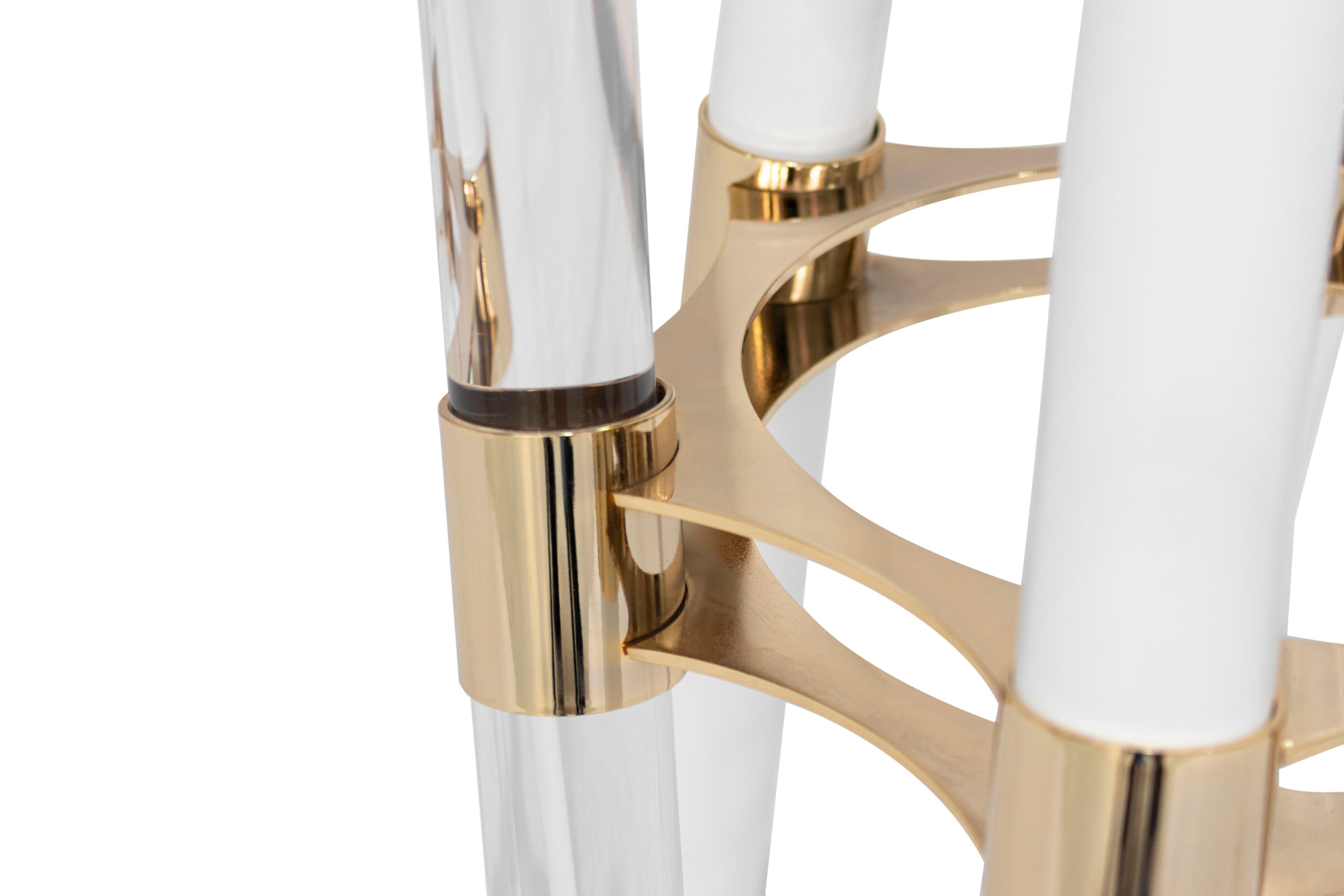 Акриловый круглый низкий садовый журнальный столик Myface Houdini ARCH-00023582 - Вид №2