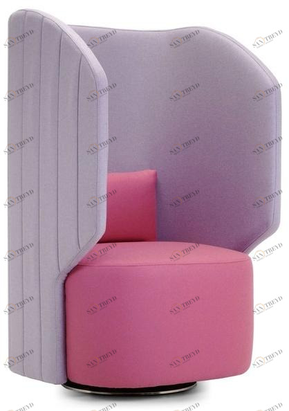 Adrenalina Кресло из фетра с высокой спинкой для контракта Maji sun-id-1487946