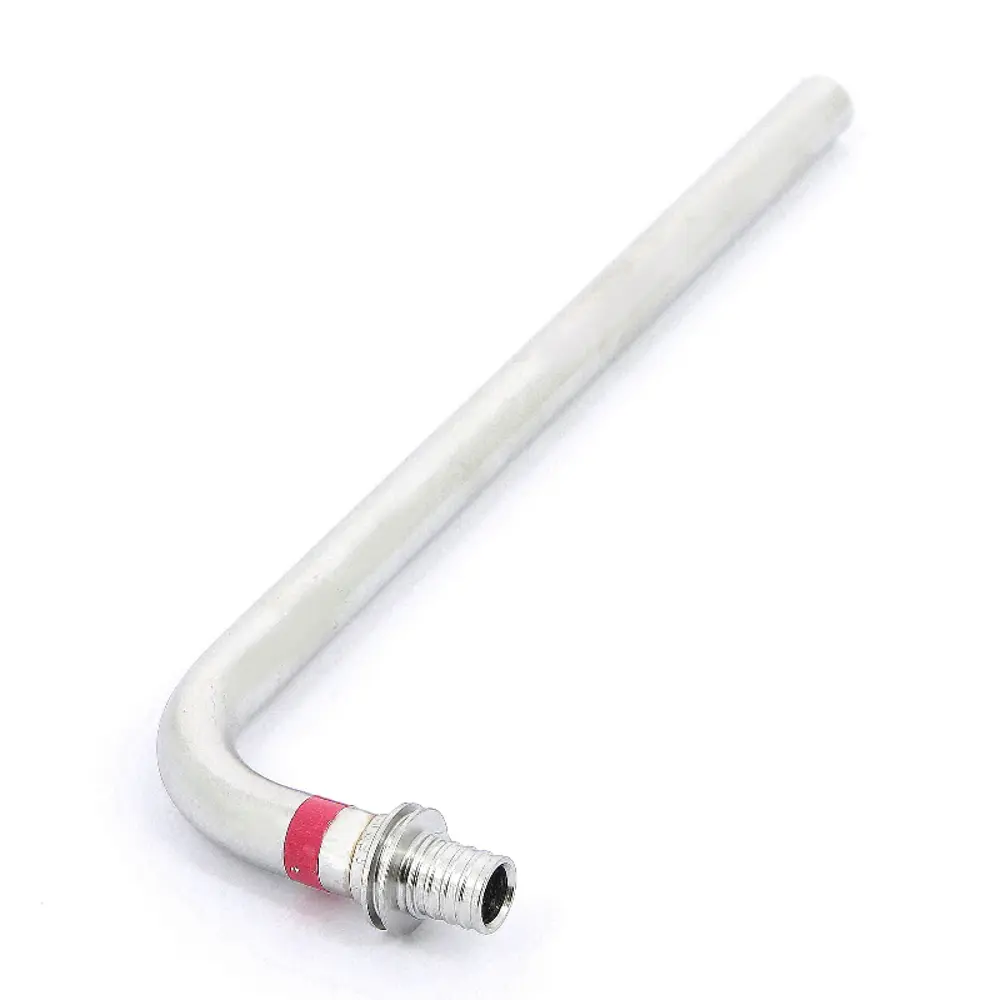 Трубка для подключения радиатора Г-образная Rehau Rautitan 16/250, нержавеющая сталь STLM-2209554