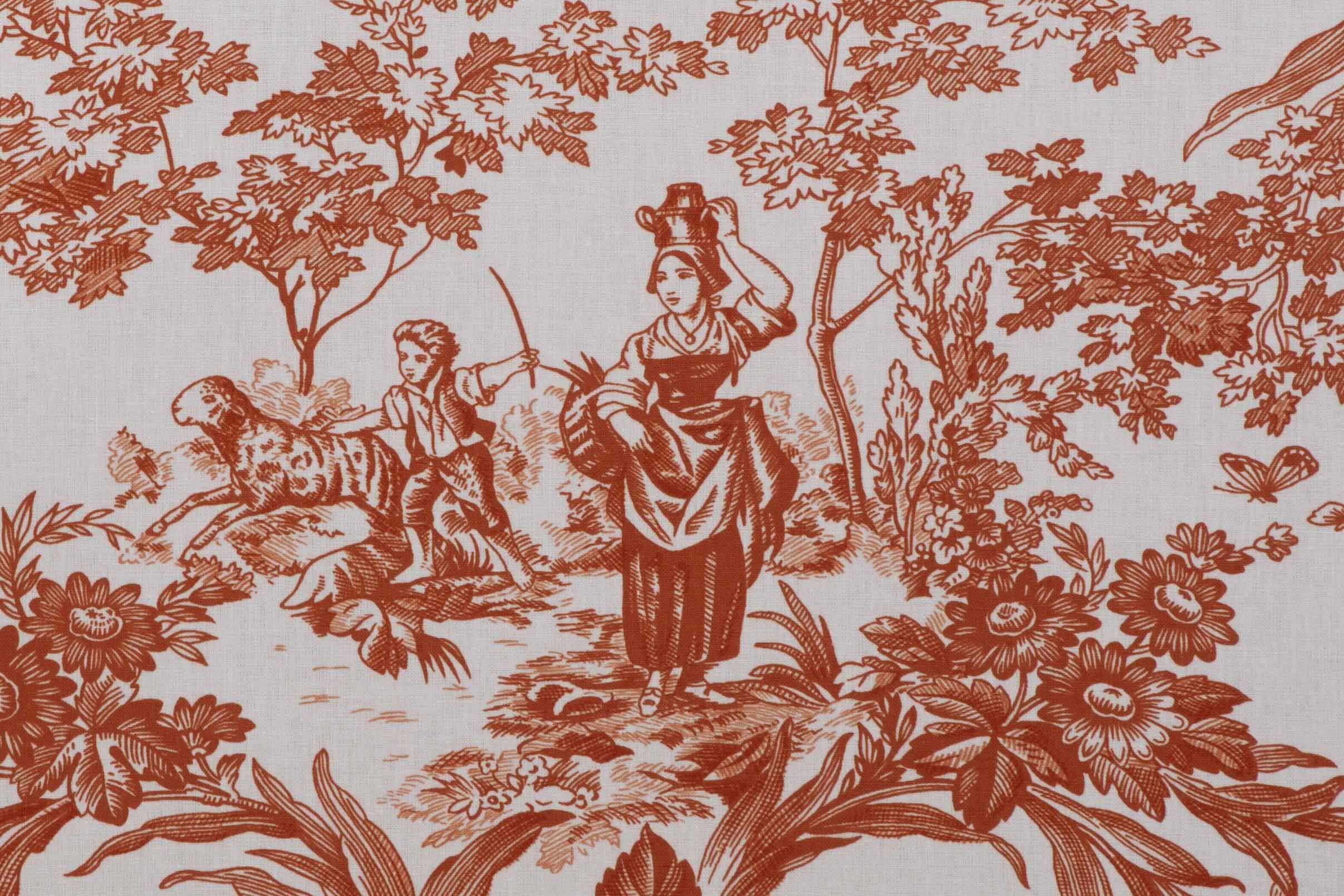 Хлопок шелкография обивочная ткань LELIEVRE Quenin-Belle Époque ARCH-00089078 - Вид №1