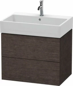 LC627607272 Тумбочка подвесная L-Cube #LC6276 684 x 459 мм Дуб брашированный, натуральный шпон