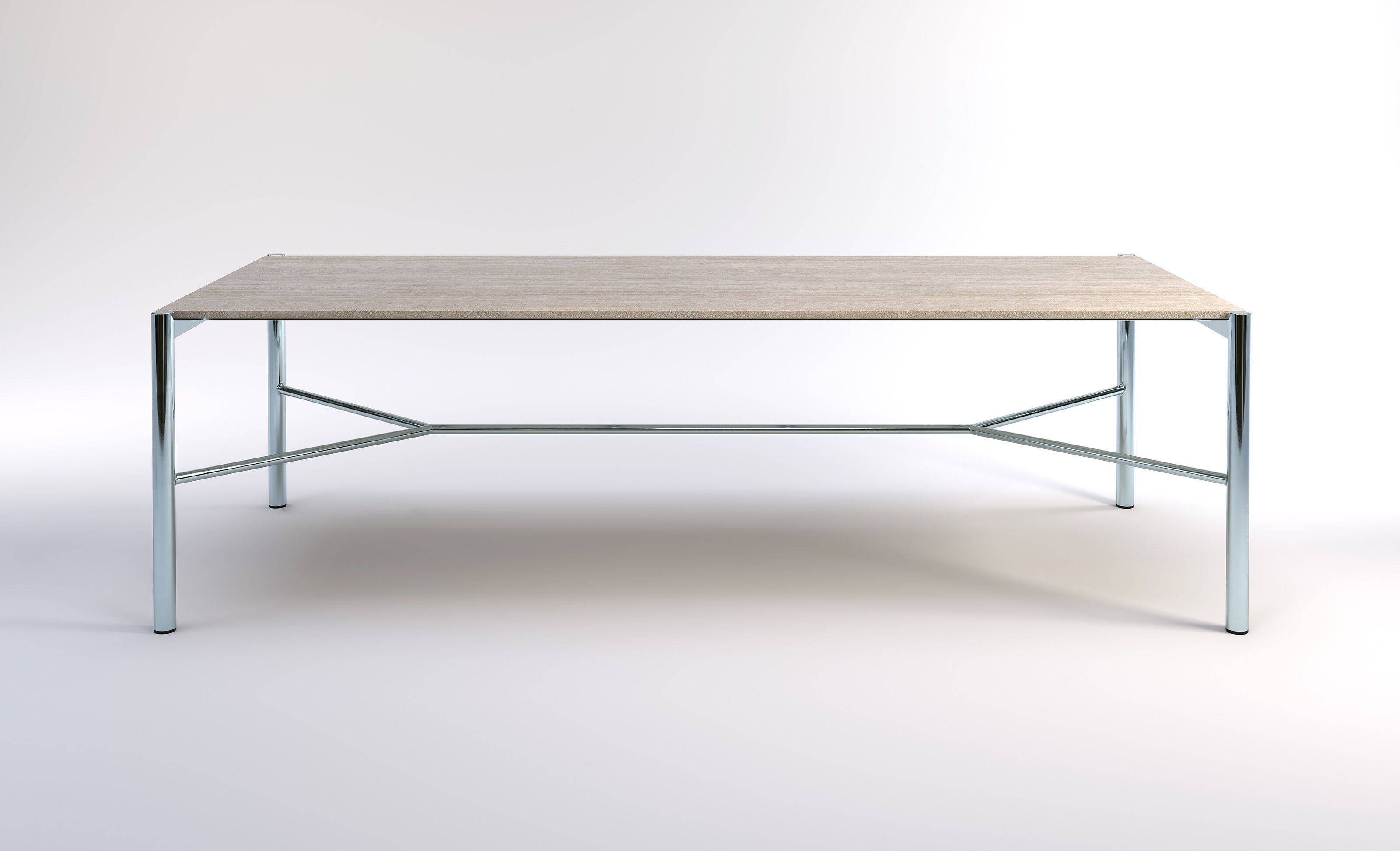 Прямоугольный каменный обеденный стол Phase Design Fryman ARCH-00104383 - Вид №5