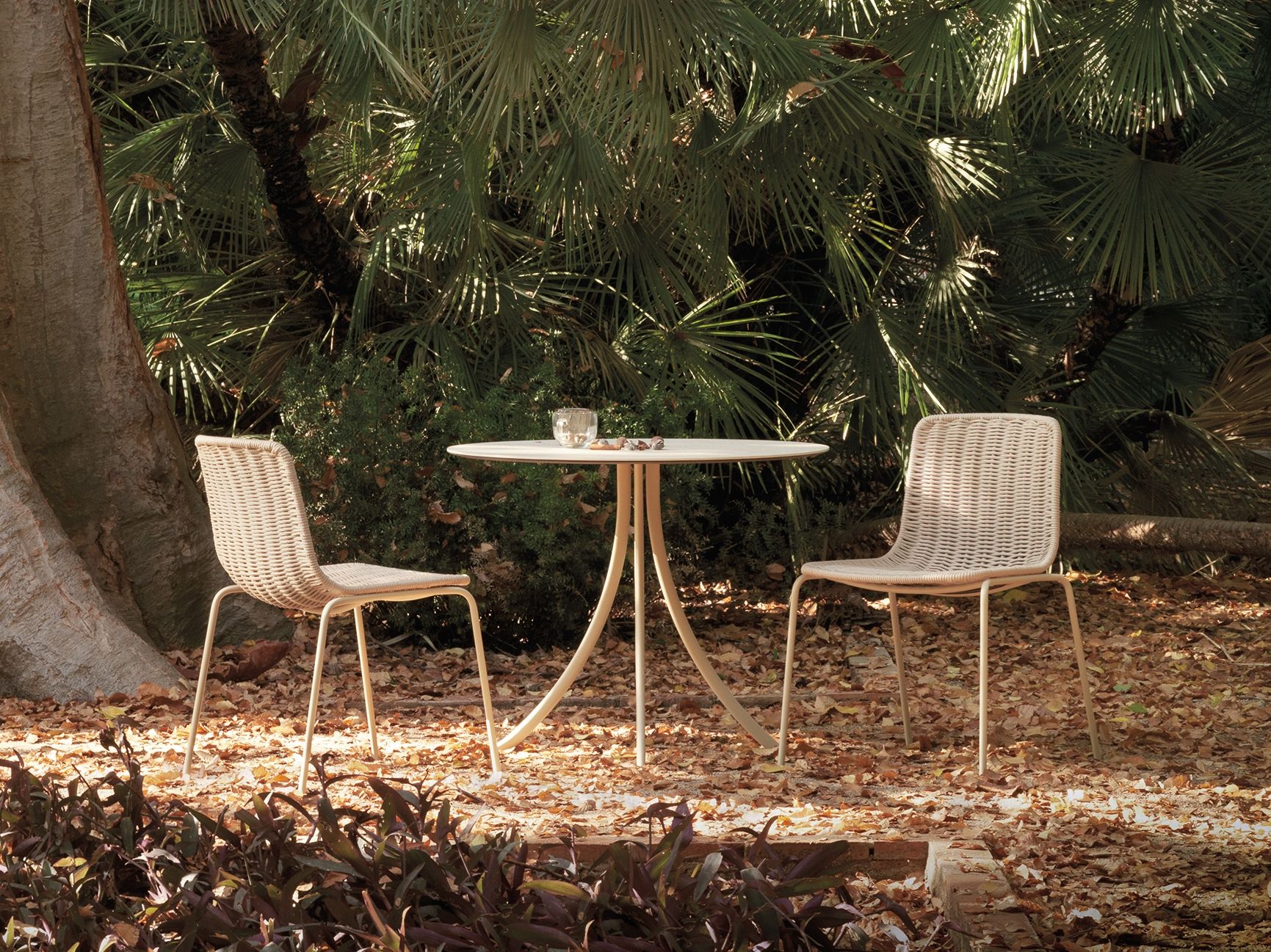 Круглый садовый стол из нержавеющей стали EXPORMIM ARCH-00133460 - Вид №1