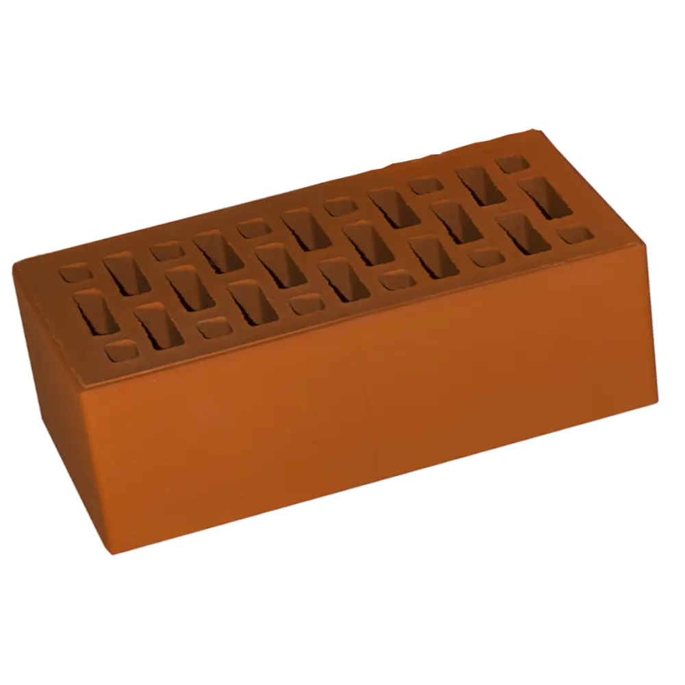 Кирпич облицовочный Новомосковск М150 красный гладкий 250x120x88 мм 1,4 НФ Terracotta STLM-2045584