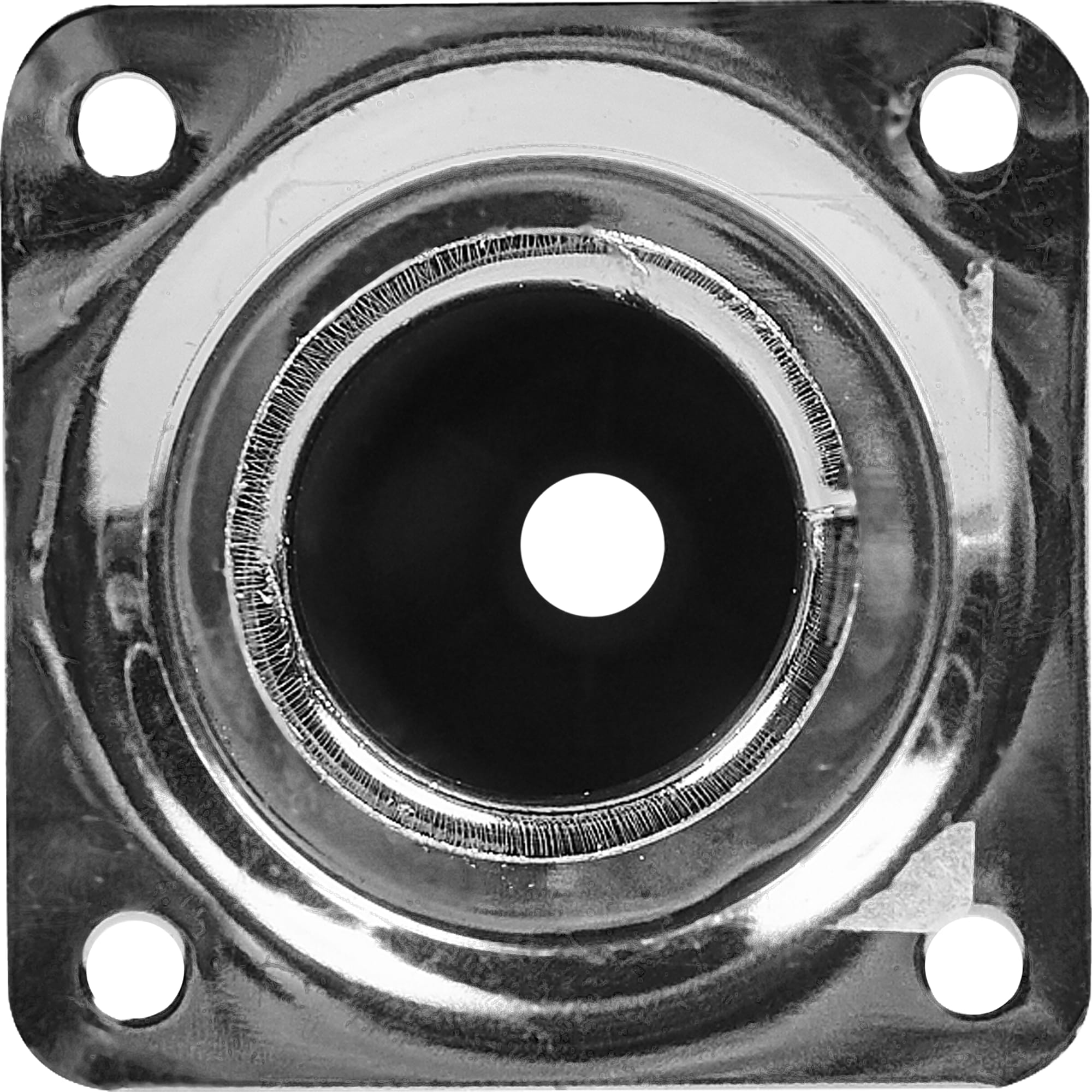 82732775 Ножка круглая 400х30 мм, сталь, цвет никель Santreyd  - Вид №3