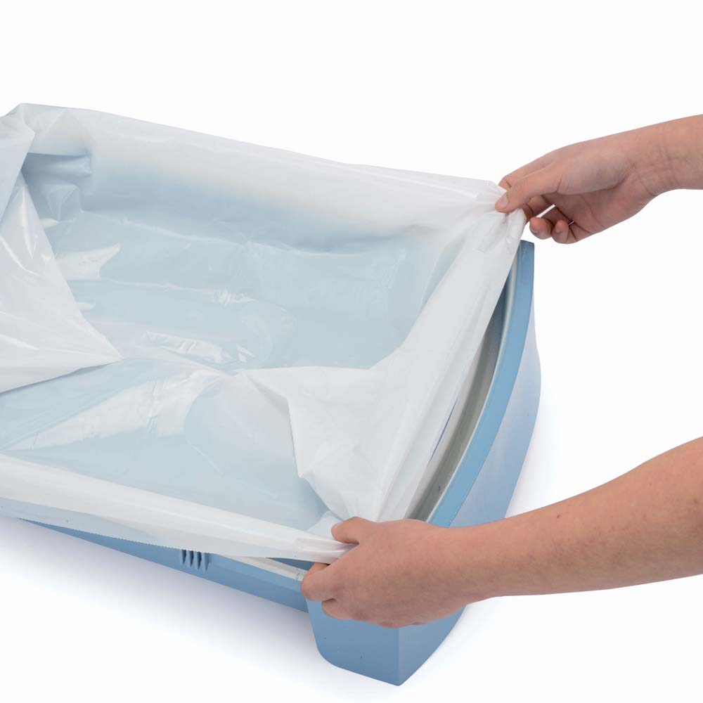 ПР0043984 Туалет для кошек Zuma закрытый, пепельно-синий 40х56х42,5см IMAC  - Вид №4