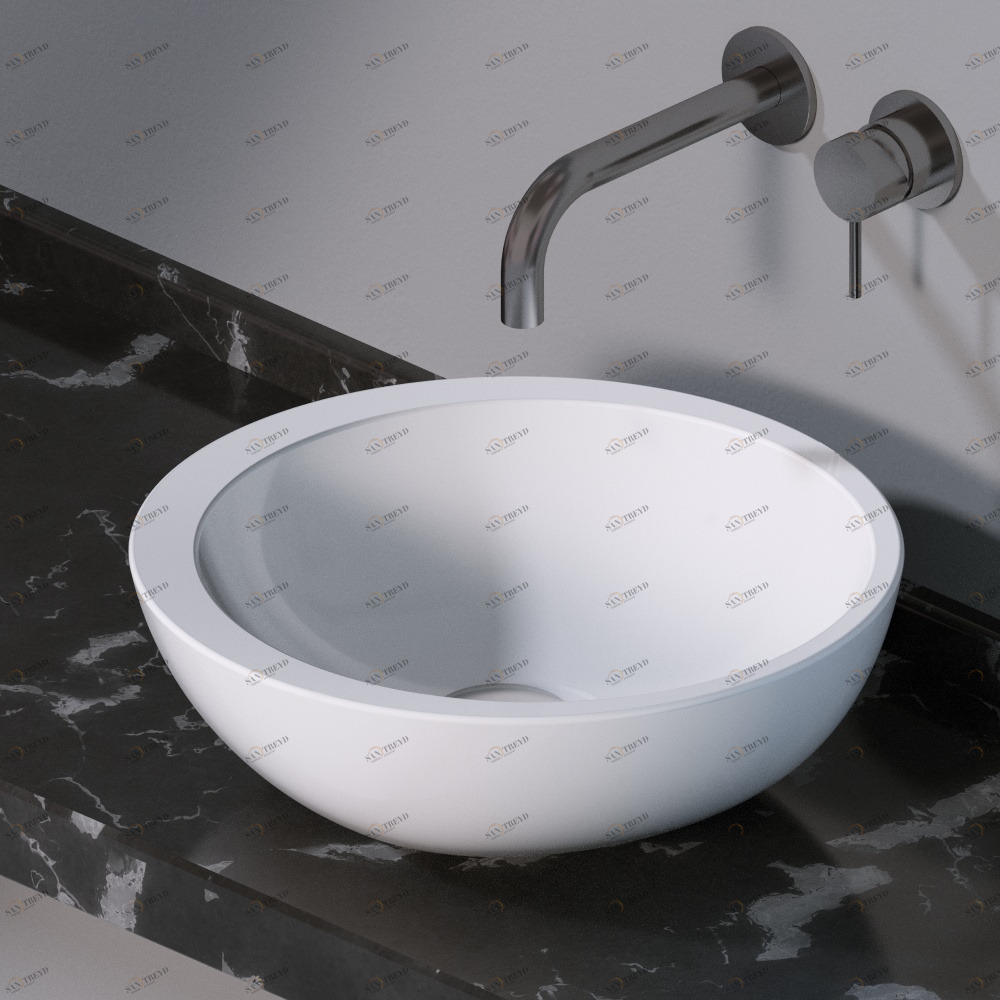 L244100 Накладная раковина на столешницу  круглая A. e T. Italia SPOT AeT ITALIA