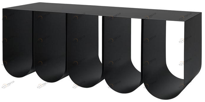 Kristina Dam Studio Скамья из стали с порошковым покрытием Curved sun-id-1455069