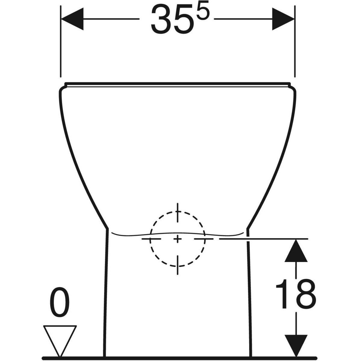 Туалет для ванной комнаты Geberit Fantasia ARCH-00119983 - Вид №3