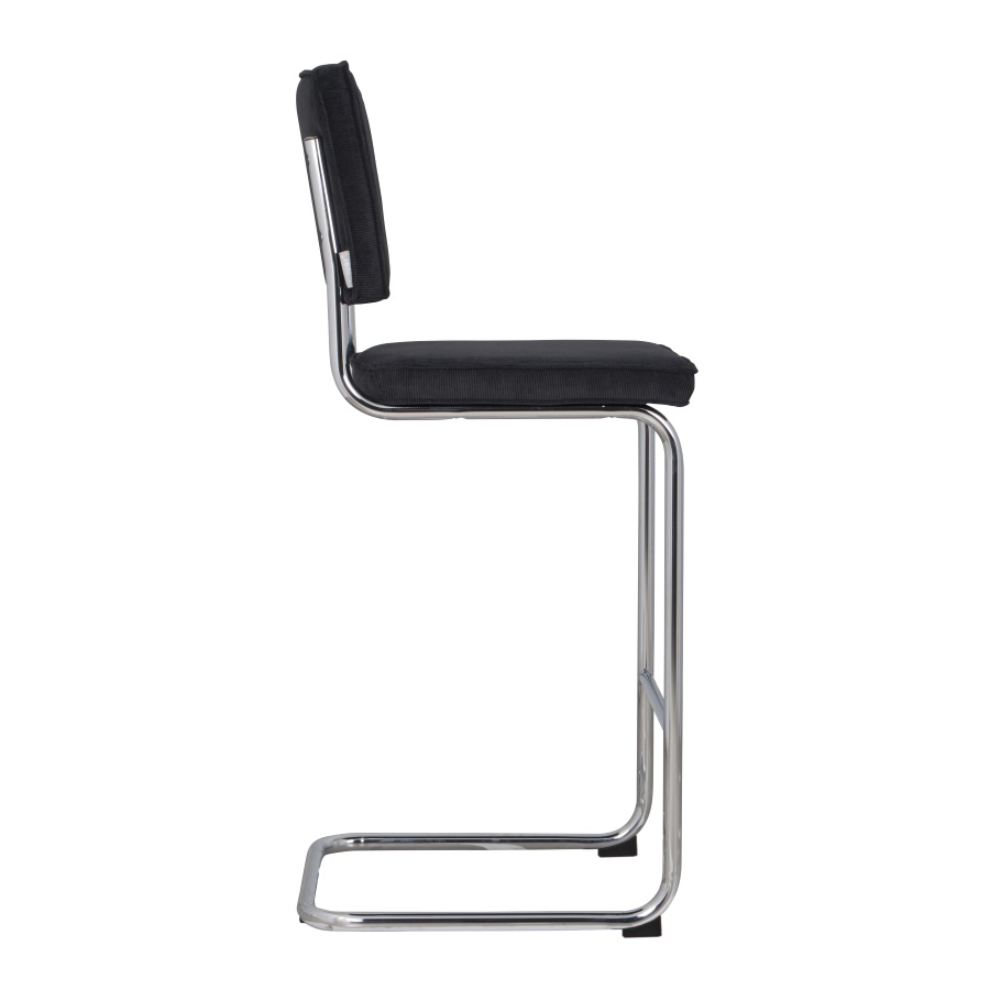 Стул барный Ridge Rib черный Zuiver 1500202 - Вид №3