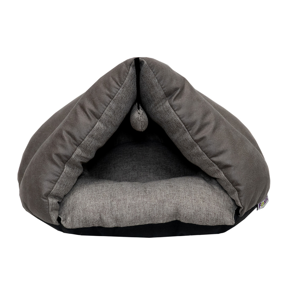 ПР0056996 Домик для животных Colour 59х57х35см серый Foxie 