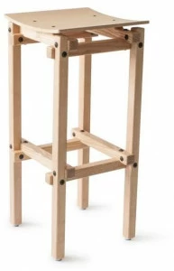 Askia Высокий стул в золе Fair and square