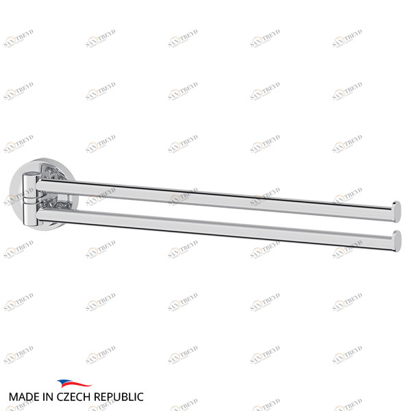 Держатель полотенец поворотный двойной 37 см Ellux ELEGANCE ELE 016 sun-id-561237