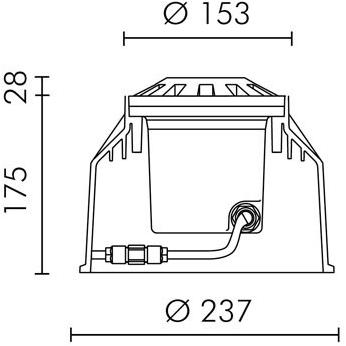 SIMES Напольный светильник ступеньки из литого под давлением алюминия Sparks sun-id-1469227 - Вид №10