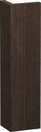 BR519905353 Доборная планка для шкафчика Brioso Brioso #BR5199 16 мм Каштан темный, декор Duravit
