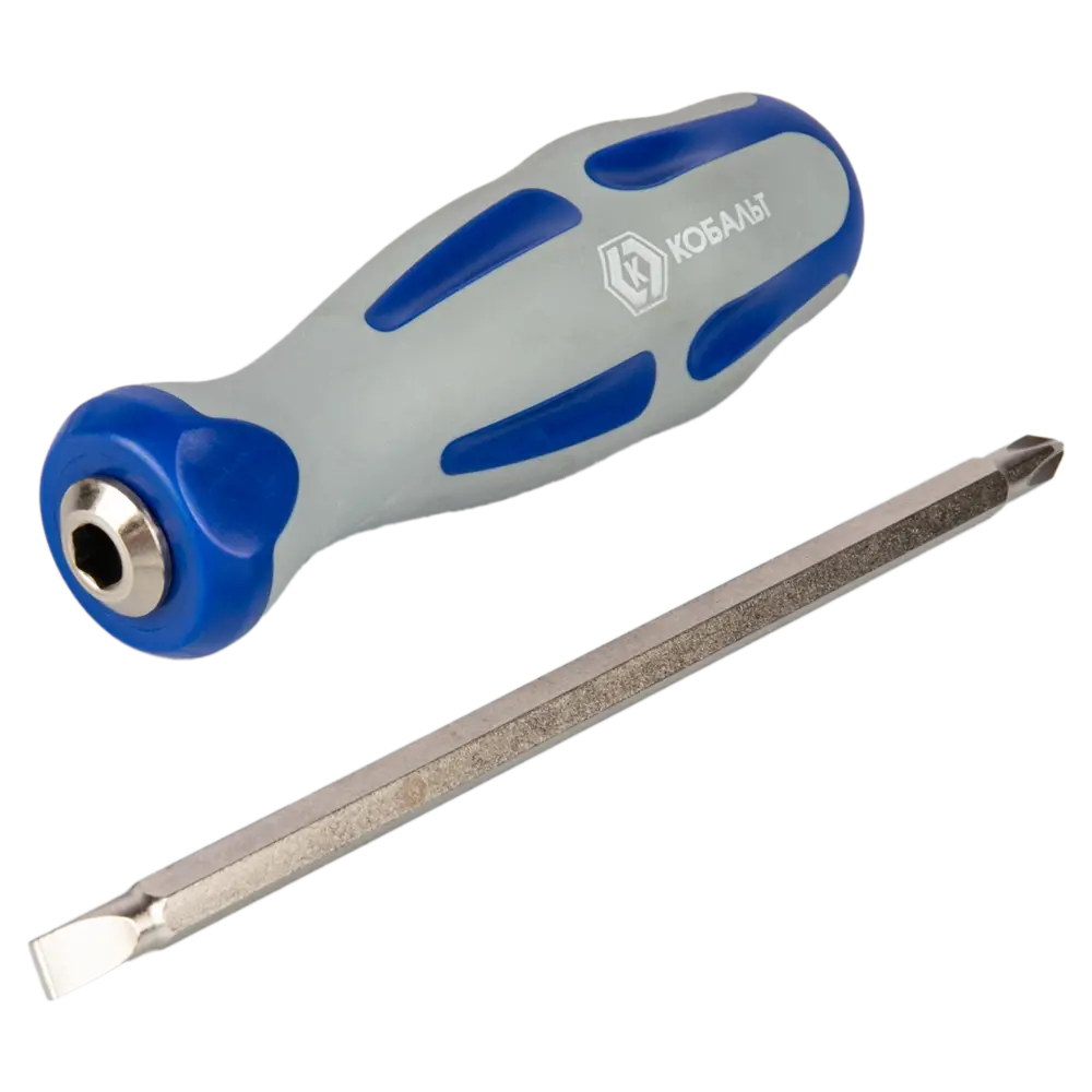 Кобальт 912-205 - переставная отвертка с магнитными наконечниками PH2/SL6 89373937 STLM-1520056