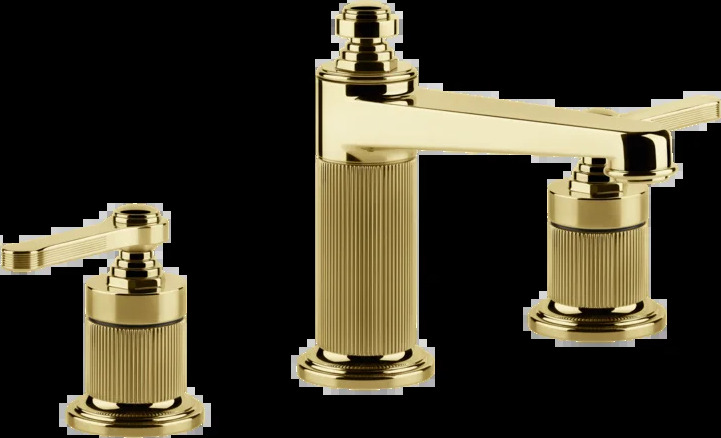 Группа умывальников 65014 246 Gessi Venti20 ЗОЛОТОЙ PVD