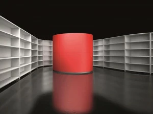 Ultom Высокий модульный офисный книжный шкаф Bengentile