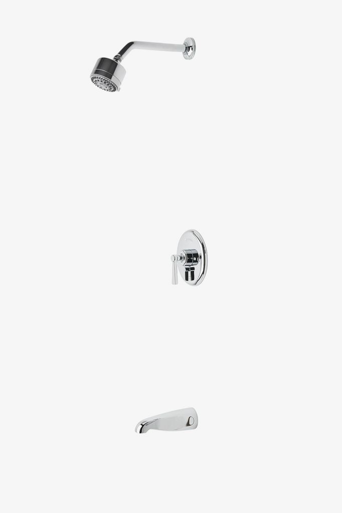 TRSP20 Комплект для душа с балансировкой давления в пути с душевой лейкой 3 1/4 дюйма и изливом ванны Waterworks 