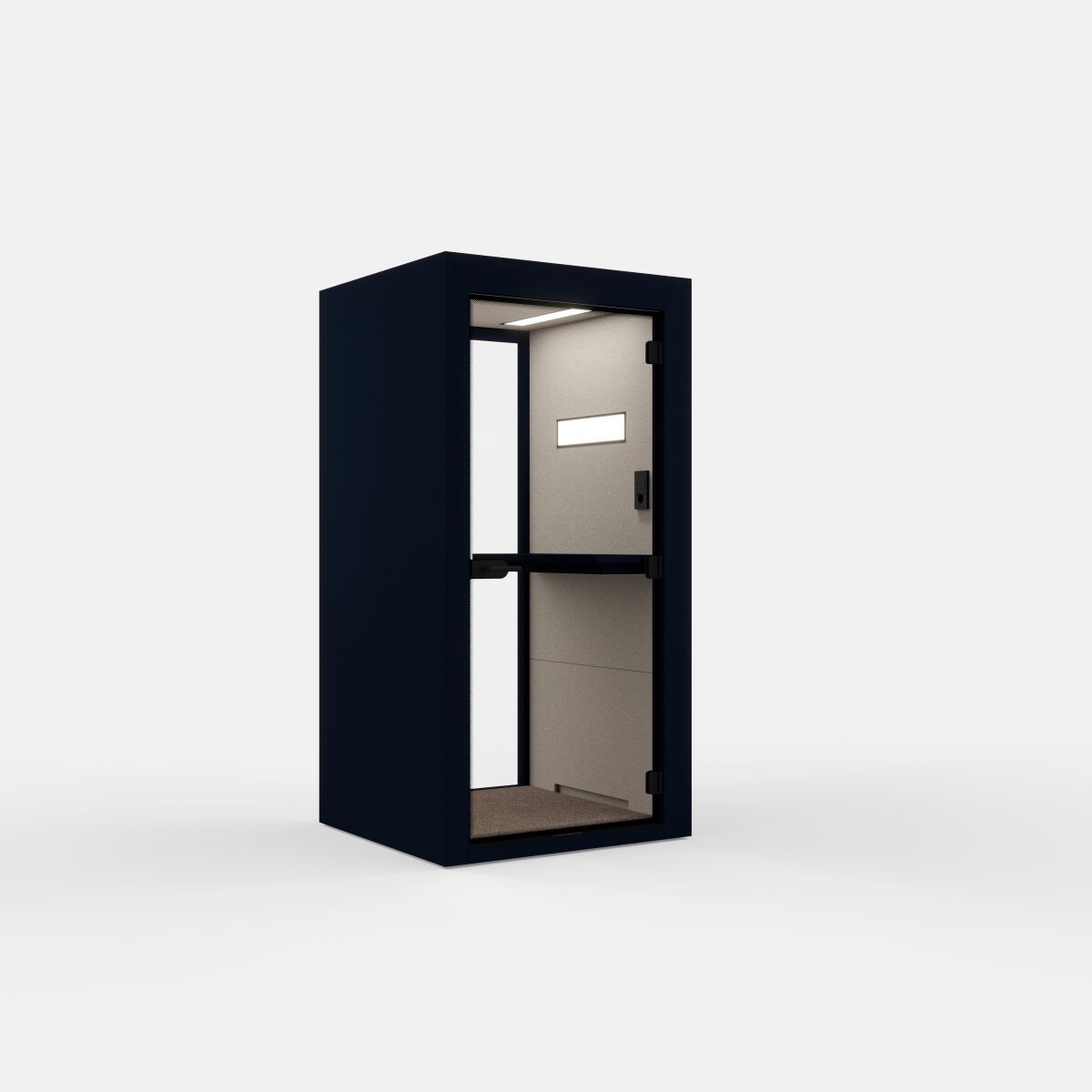 Одноместная акустическая офисная кабина со встроенным освещением Vetrospace VETROSPACE XS ARCH-00060974 - Вид №7