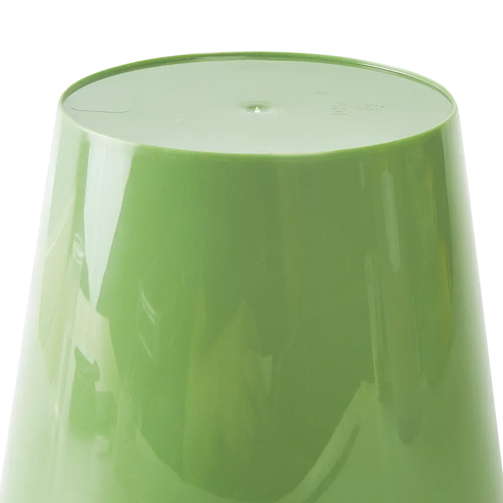 Горшок цветочный ø20 h18.3 см v4 л пластик зеленый HOMVER London STLM-2204361 - Вид №3