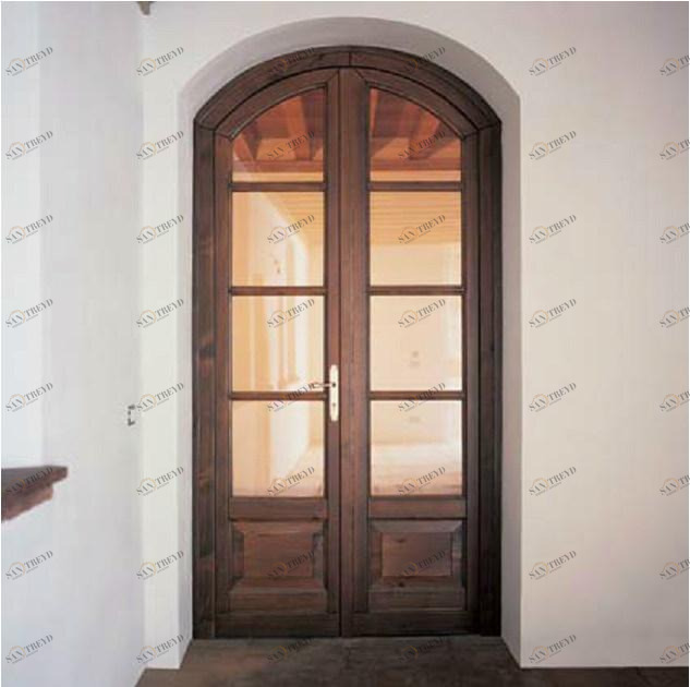 CARMINATI SERRAMENTI Распашная дверь из сосны с двойным остеклением Euro 68 sun-id-1371819