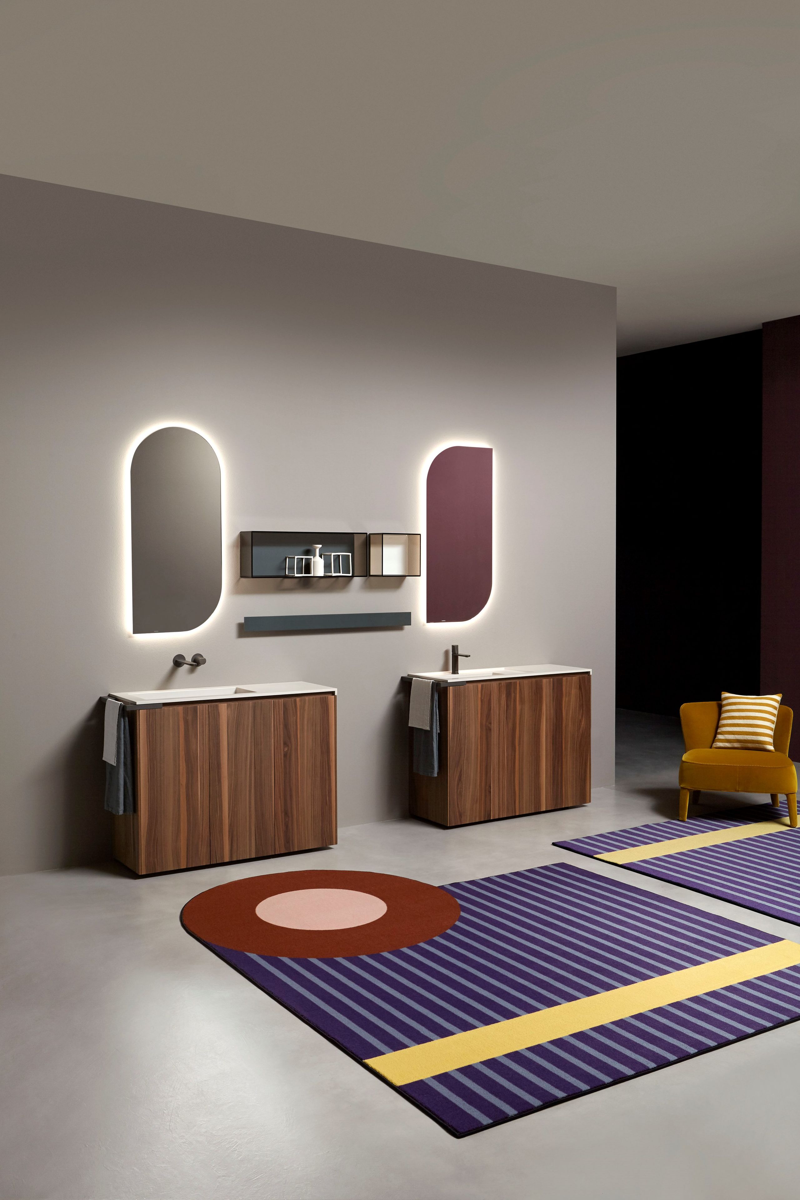 Напольный умывальник с дверцами Antoniolupi Piana ARCH-00004523 - Вид №1